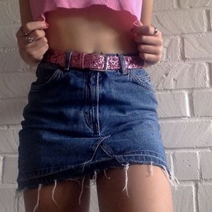 TOPSHOP  adorableeeeee jean skirt
